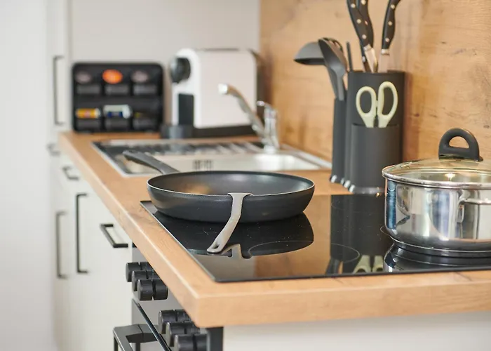 Lejlighedshotel Homeme Netflix, Parkplatz, Kueche, Zentral 3*