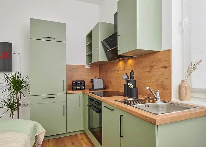 Lejlighedshotel Homeme Netflix, Parkplatz, Kueche, Zentral 3*