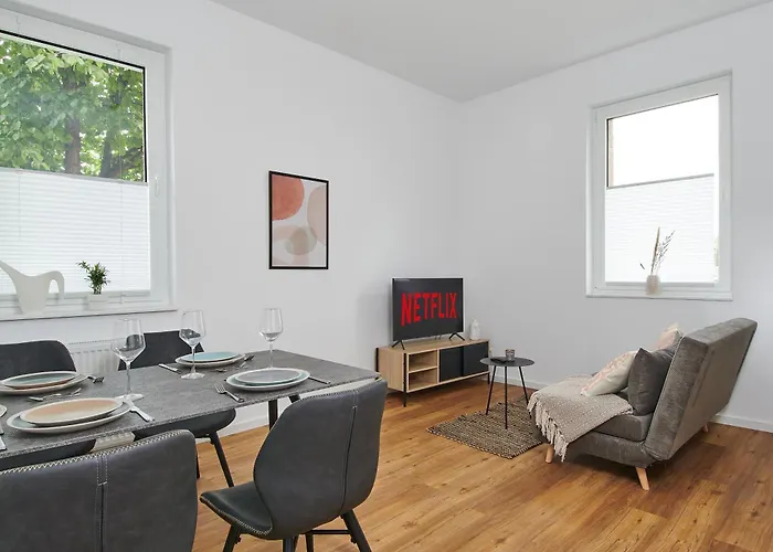 Homeme Netflix, Parkplatz, Kueche, Zentral Lägenhetshotell 3*