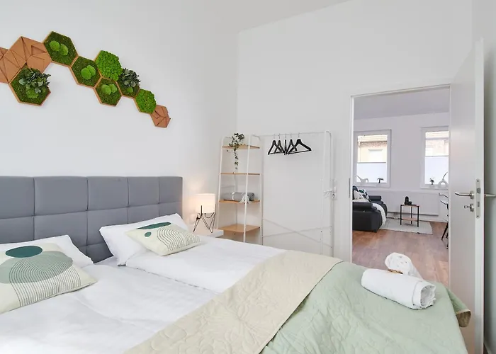 Homeme Netflix, Parkplatz, Kueche, Zentral Lejlighedshotel Bad Oeynhausen