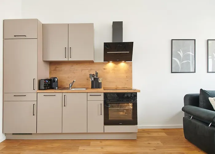 Lejlighedshotel Homeme Netflix, Parkplatz, Kueche, Zentral Bad Oeynhausen